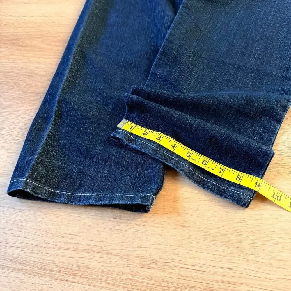 Mecca Men’s Dark Wash Denim Jeans Size 38x34 Relaxed Fit Y2K Streetwear Baggy